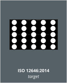 ISO 12646:2014 target
