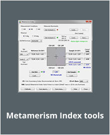 Metamerism Index tools