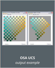 OSA UCS output example