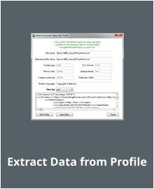 Extract Data from Profile