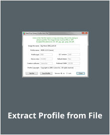 Extract Profile from File