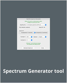 Spectrum Generator tool